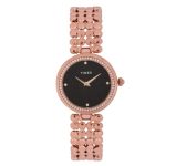 TIMEX Fria Round 34mm Black Dial Analog Women Watch – TWEL13904