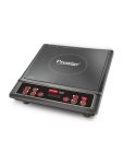 Prestige 1200 W Induction Cooktop Push Button(Black, 41055 Bliss |Indian Menu Options|Anti-Magnetic Wall|Timer With User Pre-Set)