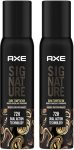 AXE SIGNATURE Dark Temptation Deodorant No Gas Body Perfume Deodorant Spray  –  For Men(400 ml, Pack of 2)