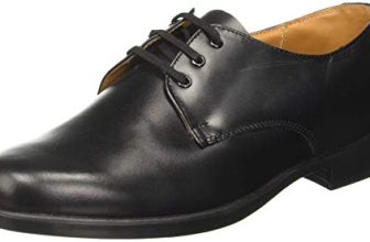 Bata S Stride Men’s Black Formal Shoes – 6 UK (8246058)