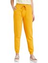Amazon Brand – Symbol Women’s Jogger Track Pants|Ankle Length|Regular Fit|Fleece (CT-2 Cont_Mustard_S)