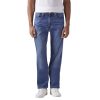 Levi’s Men’s 505 Mid Indigo Straight Fit Mid Rise Jeans
