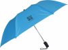 EUME Leatrix 21 Inch 2 Fold Auto-Open Umbrella(Blue, Black)