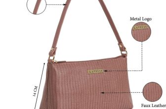 Caprese Hellen Shoulder Bag(Pink, 3.15 L)