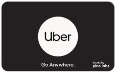 Uber |Flat 6% discount |E-Gift Card | Instant Delivery | Valid for online purchase | 1 year validity