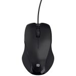 Portronics Toad 101 Wired Optical Mouse with 1200 DPI, Plug & Play, Hi-Optical Tracking, 1.25M Cable Length, 30Lakhs Click Life(Black)