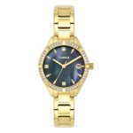 TIMEX Round 29mm Black Dial Analog Women Watch – TWEL29901