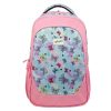 F Gear Panya Light Pink Pale Blue Bows 21L School Backpack|Three Spacious Compartment with Water bottle holder|Lightweight and durable|Comfortable to Carry|Stylish Backpack