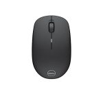 Dell WM126 Wireless Mouse, Optical, 1000 DPI, 3 Buttons,12 months runtime, AA battery, USB receiver, USB Type-A, RF Interface, scrolling wheel, Plug and Play, Black, 0.12 lb