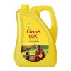 Gem’s Gold Cold Pressed Groundnut Cooking Oil 5 L Can | Peanut Oil | Marachekku, Chemical Free, Kacchi Ghani, Chekku | Support Heart health | Enriched with MUFA & PUFA (OMEGA 6) | Ideal for High Heat Cooking
