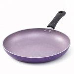 Wonderchef Valencia Non-Stick Fry Pan | Cool Touch Bakelite Handle | Pure Grade Aluminium| PFOA Free | 1.5 litres Capacity | Size 24 cm | 1 Year Warranty | Purple