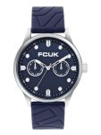FCUK TRACKOR FW25 Men’s Analog Watch with Blue Case & Matt Blue Dial – FC182U
