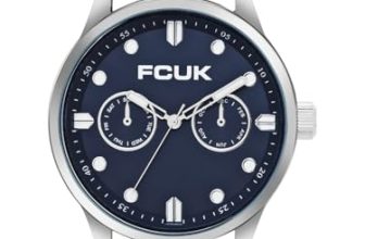 FCUK TRACKOR FW25 Men’s Analog Watch with Blue Case & Matt Blue Dial – FC182U