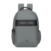 Tommy Hilfiger Joshua Polyester Unisex 15 Inch Laptop Backpack – Light Grey | 21 Ltr Capacity|Padded & Adjustable Strap| Water Resistant | 3 Compartment | Water Bottle Holder | USB Cable Holder Pocket