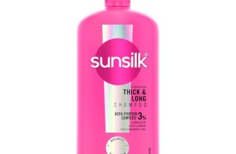Sunsilk Luscious Thick & Long Shampoo 1L || with 3% KERA-PROTEIN COMPLEX for Thicker, Fuller & Bouncier Hair