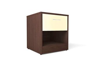 Interio by Godrej Table Aero Particle Board Bedside Table | 1-Year Warranty, Valigny Oak, Knock Down