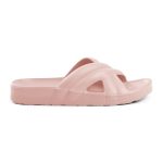 SOLETHREADS Comfy Slides | Breathable | Stylish | Slip-on | Anti-Skid | Durable | Cushioned | Comfortable | Technical Utility || Embossed Footbed | Premium Slides for Women. | PINK | 7UK