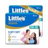Little’s Premium Baby Diapers XXL Size | Pants Style | 15-25 kg | 44 Count | FluffySoft Baby Diaper with Leakage Guard, Wetness Indicator & 12 Hours Absorption | (22 Count, Pack of 2)