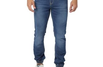 Spykar Men’s Regular Fit Mid Rise Casual Jeans