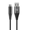 Zebronics Type-C Fast Charging Cable, Upto 480 Mbps, 36W Rapid Charge, 3A Output, Charge & Sync Data Cable, 1 Meter Length, Tangle-Free Durable Design (CU300T)