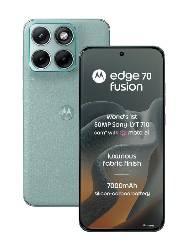 MOTOROLA Edge 70 Fusion Snapdragon (Pantone BLUE SURF, 128 GB)(8 GB RAM)