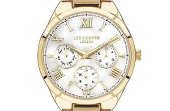 Lee Cooper Multifunction White Round Dial Women’s Watch – LC07456.120