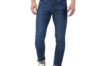 INKD Men’s Slim Fit Jeans – Mid-Rise | Cotton Blend | Contrast Stitch | Stretchable Fabric | Classic 5 Pocket Styling | Men’s Bottomwear (Available in Plus Sizes)