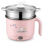 AARADH EXPORT Electric Cooking Pot 1.5L 600W | Multipurpose Electric Cooker with Non-Stick Inner Pot & Steamer | Cooker for Cooking, Boiling & Steaming