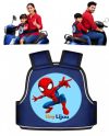 tiny Lijuu Baby & Kids Safety Belt for Two Wheeler, Bike & Scooty | Adjustable Child Safety Harness | Strong Buckle Protection | Comfortable & Secure | 2–12 Years (Spider Blue)