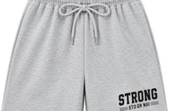 MIKRAM Strong Std Or Ngi Women’s Graphic Sweat Shorts,