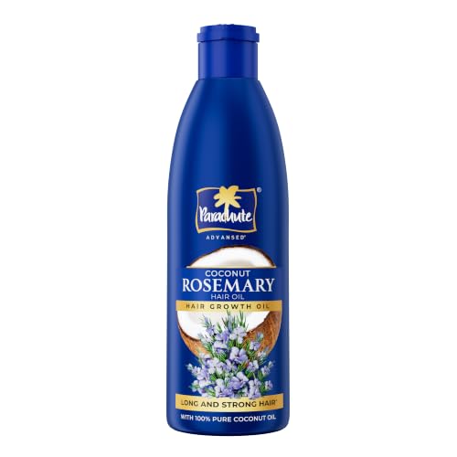Parachute Advansed Coconut & Rosemary Hair Growth Oil | With Pure Coconut Oil | Nourishment for Growth & Strength, 300ml