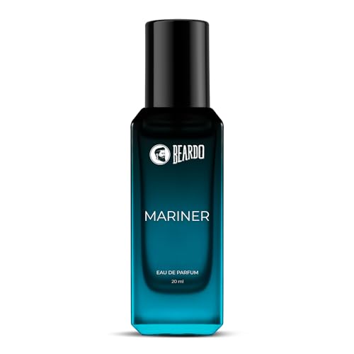 Beardo Mariner Perfume For Man, 20ml | Marine, Fresh, Musky Perfume For Men | Eau De Parfum | Perfume For Man | Long Lasting Fragrance | Gift For Men | Husband | Boyfriend