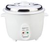 Amazon Basics 1.8 liter Electric Rice Cooker | Auto Cut-Off | Cooking Capacity of 750g | Stainless Steel Lid | Non-Stick Coating (White)