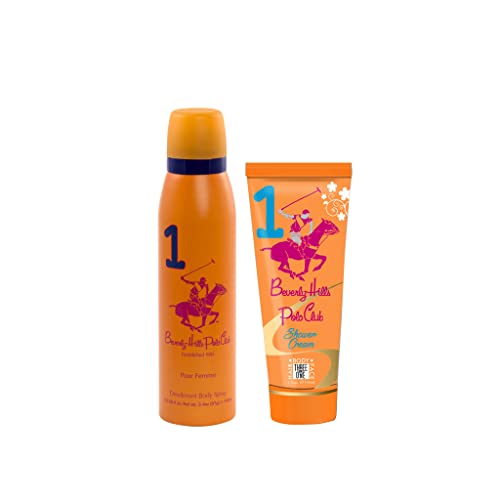 Beverly Hills Polo Club Gift Set No.1 (Women’s) Body Mist 150ml + Shower Cream 150ml