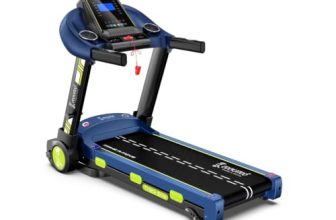 Cockatoo CTM-04 Series Home Use 3 Peak Motorised Multi-Function Treadmill for Home with Massager, Max Speed 14Km/Hr, Max User Weight 90 Kg