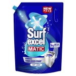 Surf Excel Matic Liquid Detergent 5 kg for Top Load | Removes tough Stains in 1st wash | Superior Fragrance | Color Protection | Trusted by machine manufacturers like Whirlpool, Bosch, Lloyd, Voltas