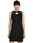 Miss Olive Women’s Body Con Mini Dress (MOS17D09-33-62_Black_Small)