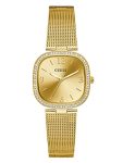 GUESS Square 32mm Champagne Dial Analog Women Watch – GW0354L2