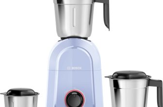 BOSCH CosMixx Pro 750 W Mixer Grinder(MG8413C4SI | 3 Jars | Misty Blue)