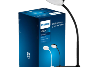 PHILIPS OPUS Table Lamp(48 cm, Black)