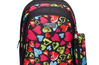 Lavie Sport passion Laptop Backpack | 37 Liters | Fits Upto 16 Inch | Laptop Compatiable | Rain Cover | Gift for Boys & Girls
