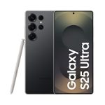 Samsung Galaxy S25 Ultra 5G AI Smartphone (Titanium Black, 12GB RAM, 256GB Storage), 200MP Camera, 5000mAh Ultra Long Battery, QHD+ Dynamic AMOLED 2X, Galaxy AI, Knox Security, S Pen Included