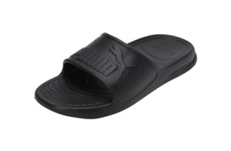 PUMA Mens Popcat 20 Injex Res Black-Black Slide – 8 UK (40111902)