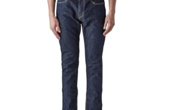 Levi’s Men’s 512 Dark Indigo Slim Tapered Fit Mid Rise Jeans