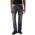 Levi’s Men’s 505 Mid Indigo Straight Fit Mid-Rise Jeans