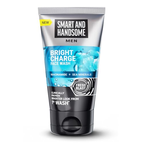 Fair and Handsome Instant Radiance Face Wash | Pro-Peptide | Instant Radiance| Washes of Fine Pollutants | Cooling Freshness | 150g