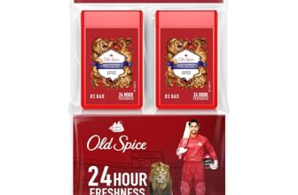 Old Spice Lionpride No Gas Deodorant Body Spray Perfume for Men | Pocket Size | Pack of 2 | 17ml Each | Travel Friendly