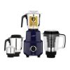 V-Guard Citius 750 Watt Juicer Mixer Grinder for Kitchen | 3-Year Motor Coverage | 4 Jars | Juicer, Wet, Chutney & Dry | Mixer Grinder 750 W with SS Blades | Blue