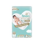 Pampers Premium Care Pant Style Baby Diapers S 4 Count | No Marks Design | Voted India’s #1 Softest Diaper | All in 1 diaper with 360 Cottony Softness
