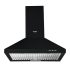 Glen 90 cm 1200 m³/hr Filterless Thermal Autoclean Kitchen Chimney, T-Shaped |(Hood Selana 90,Touch & Gesture Control,Black) 1 year comprehensive warranty on product & 7 years on motor
